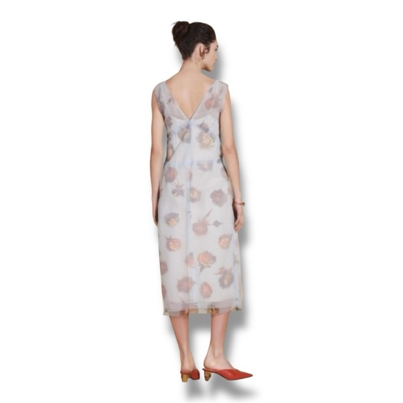 🌸 ZARA Limited Edition Mixed Printed Dress | S/S 2024 | Size S - Picture 5 of 8